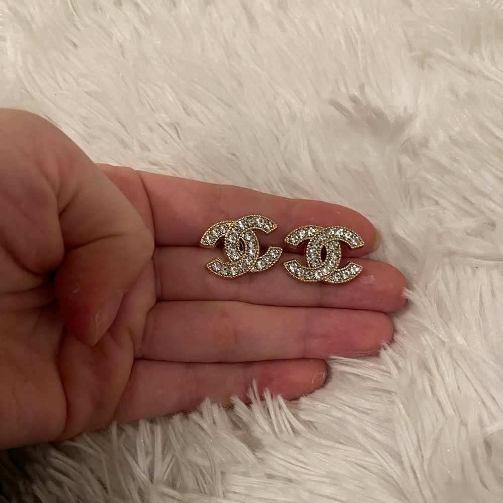 Repurposed designer earrings